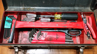 Illustration for article titled Show us your road/junkyard toolbox!